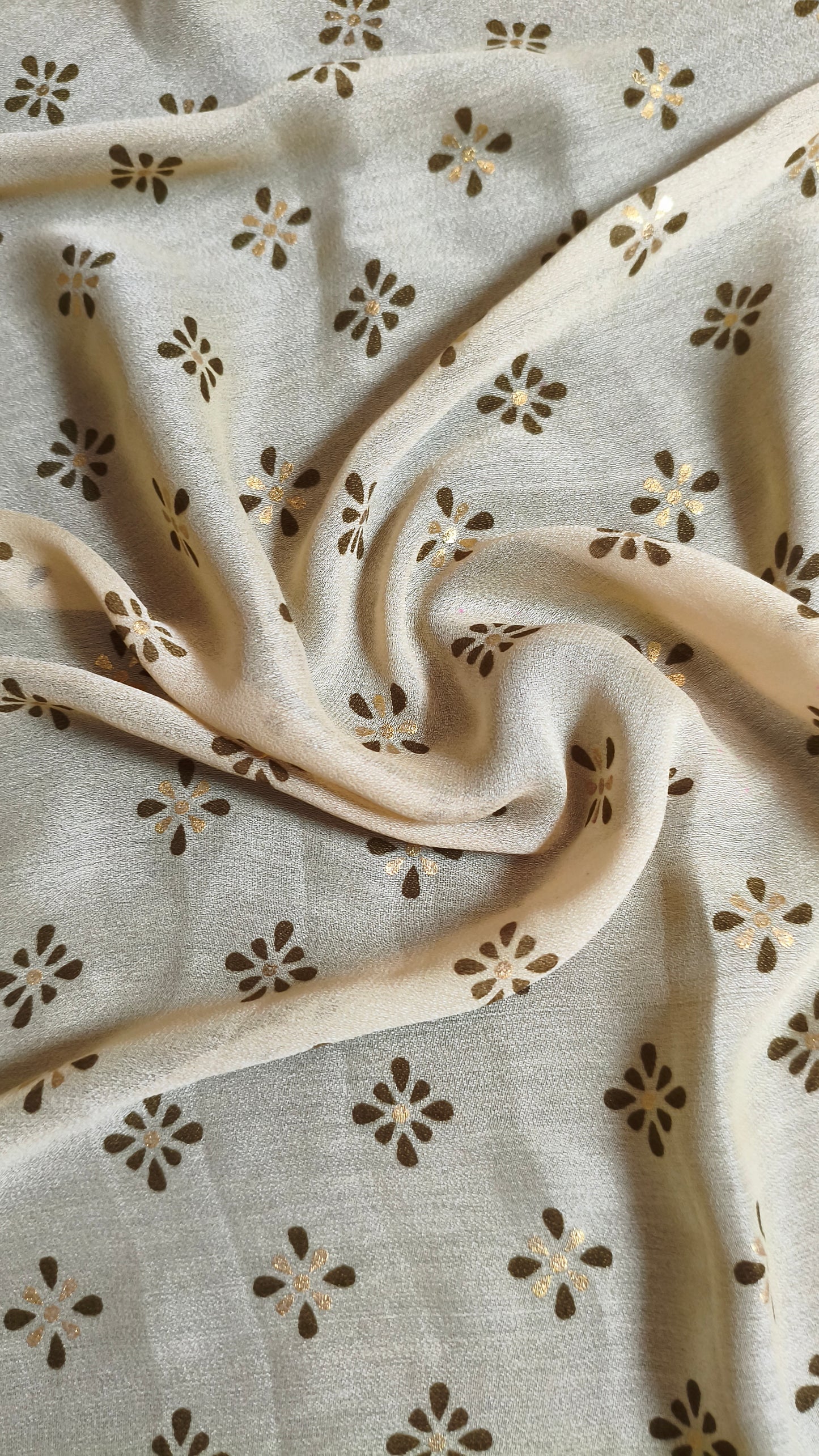 Warli Weaves - Almond White