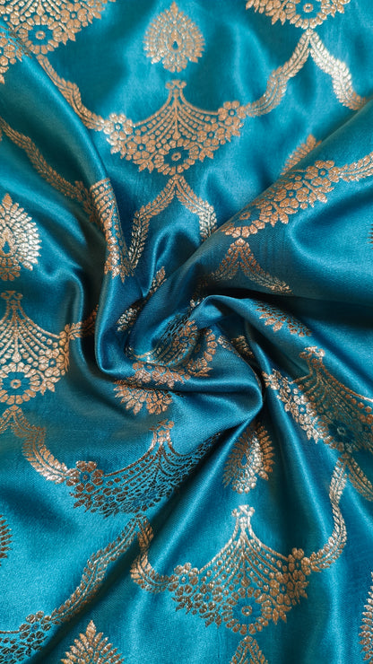 Suneri Resham Turquoise